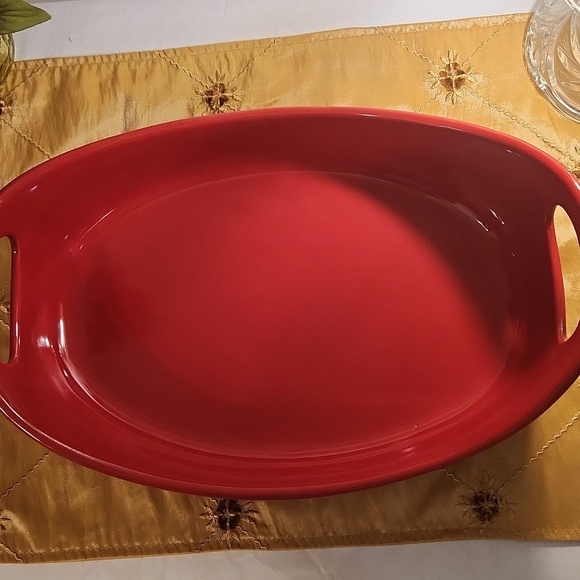 Rachael Ray Baker Red 2 Qt - Picture 2 of 4